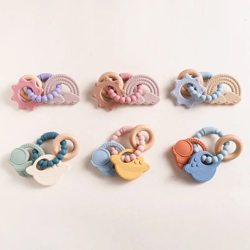 Silicone sky teether Toys Baby Club