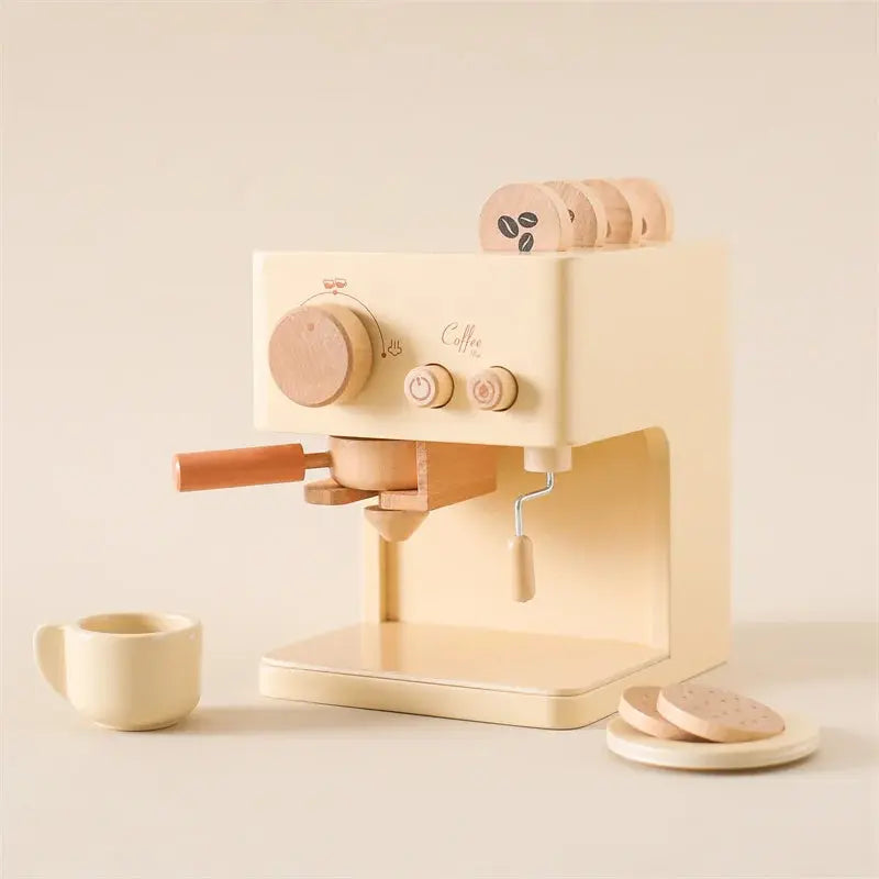 Wooden coffee machine Toys Baby Club