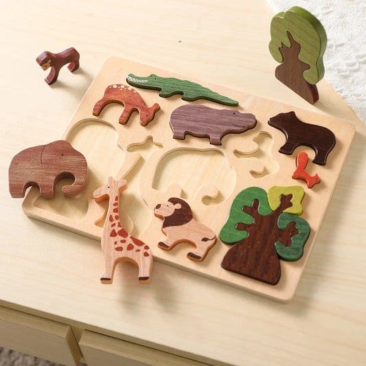 Wooden forest puzzle Toys Baby Club