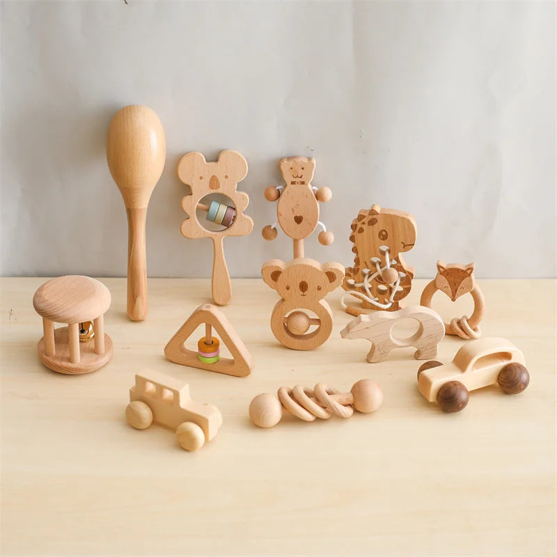 Wooden toys suitcase Toys Baby Club