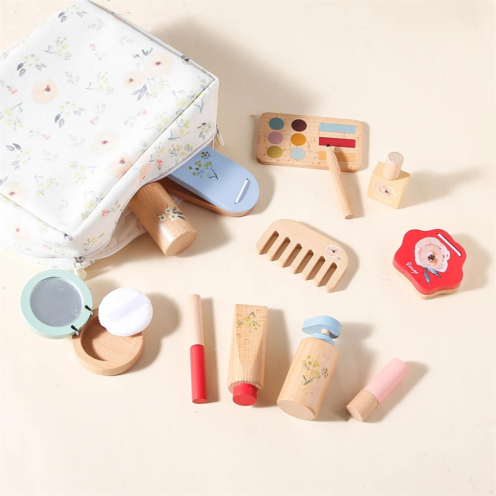 Makeup wooden set Toys Baby Club