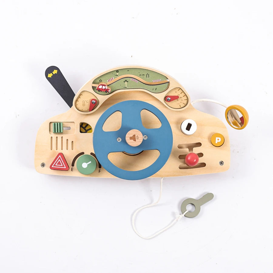 Steering wheel board