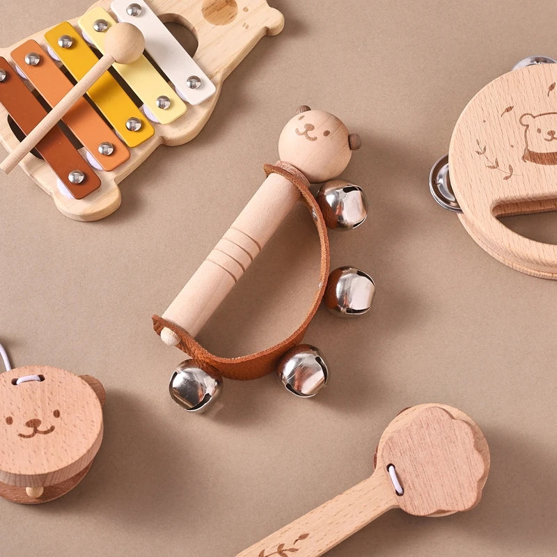 Wooden percussion Toys Baby Club