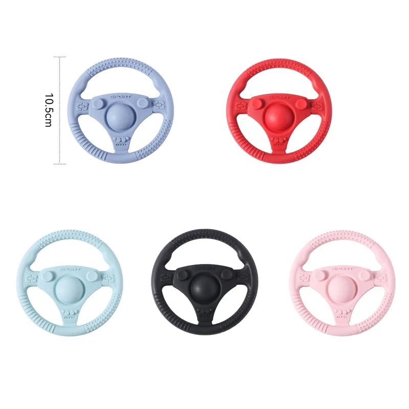 Steering wheel teether Toys Baby Club