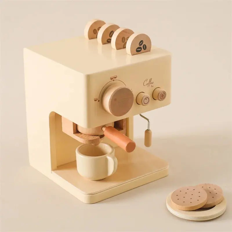 Wooden coffee machine Toys Baby Club